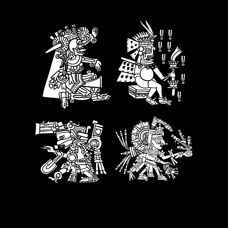 Calendario Azteca Mexican Heritage Mayan Aztec