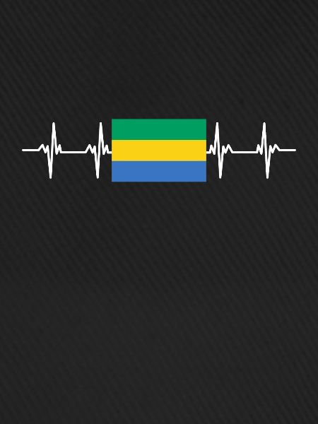 African Flag - Gabon