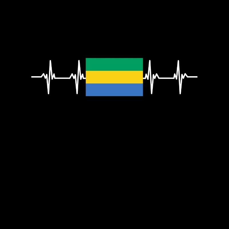 Drapeau africain - Gabon