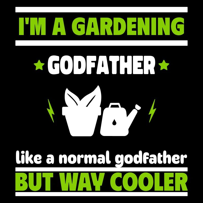 Godfather and gardener – cooler than normal