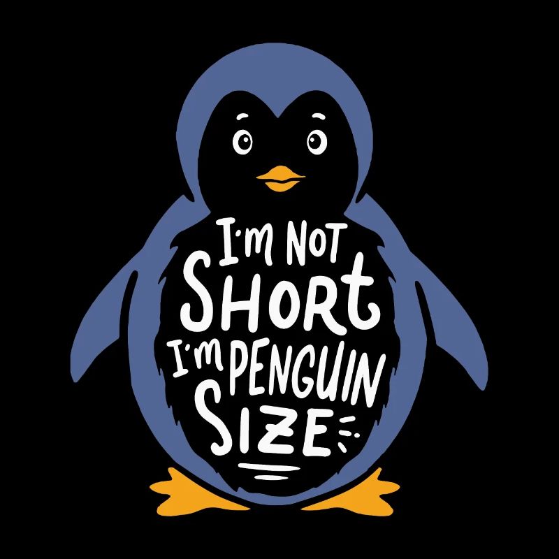 Niedlicher Pinguin - Ich bin nicht klein