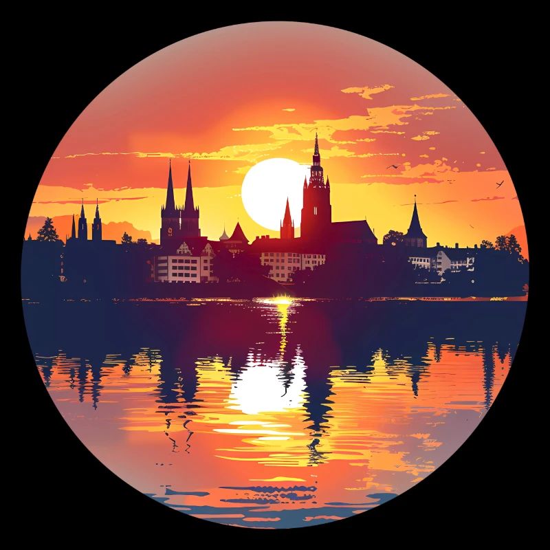 Nuremberg Skyline