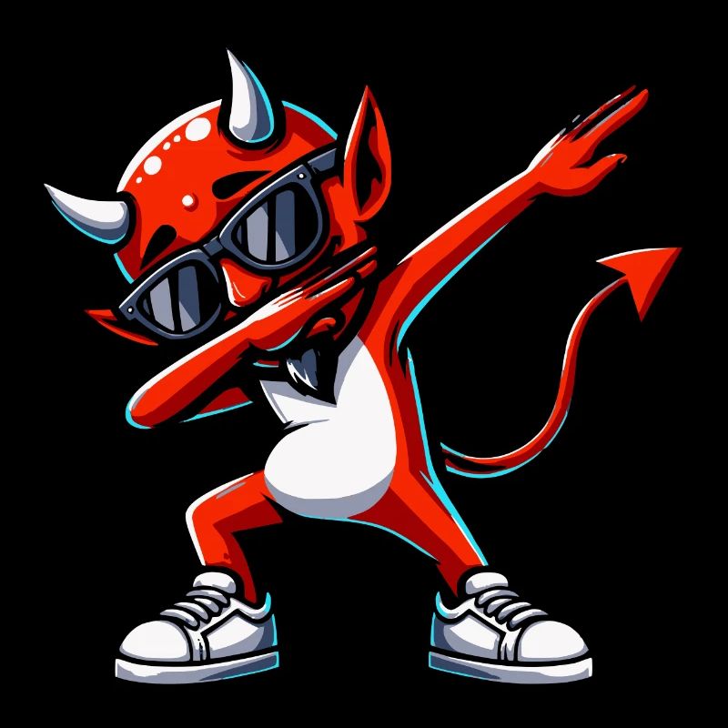 Dabbing Devil