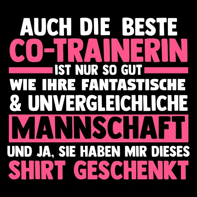 Co-Trainerin Sport Trainerin Geschenk
