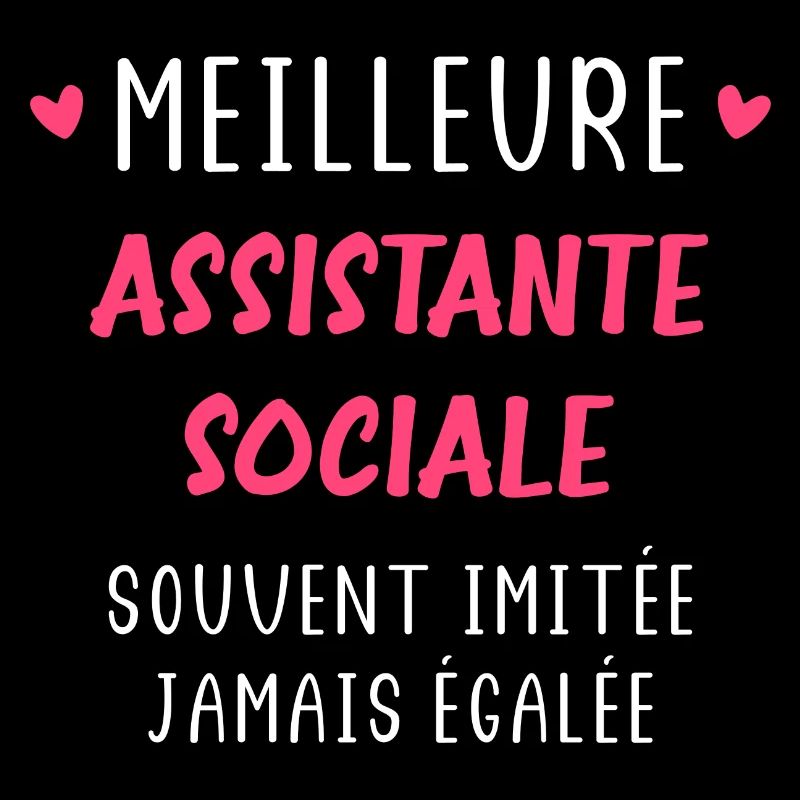 Souvent imitée Meilleure assistante sociale