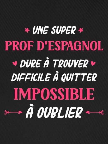 Super prof d'espagnol