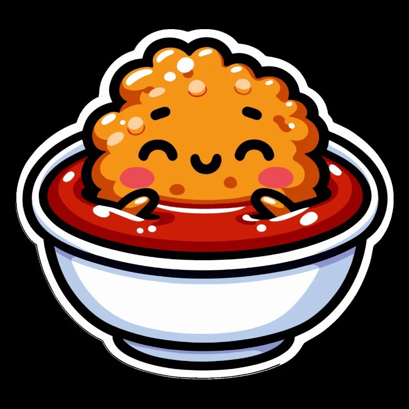 Chicken Nuggets Cute Chicken Nugget