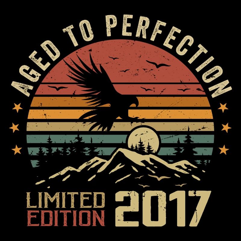 Vintage 2017 Edition Limitée 2017 Retro 2017