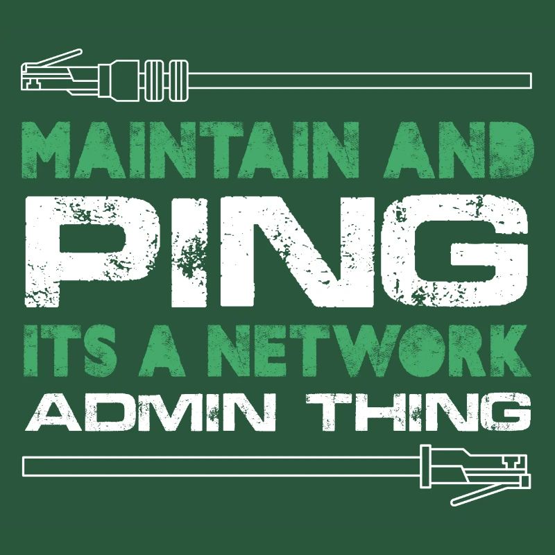 Maintain And Ping It's A Network Admin Thing