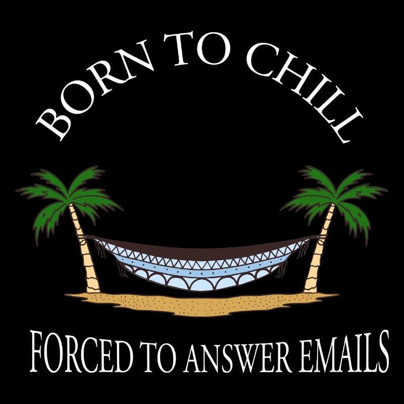 Born To Chill Forcé de répondre aux e-mails Hamac