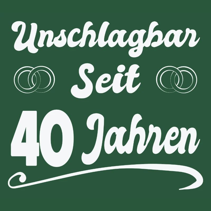 40 Jahre Ehe Ehepaar Rubinhochzeit Geschenk