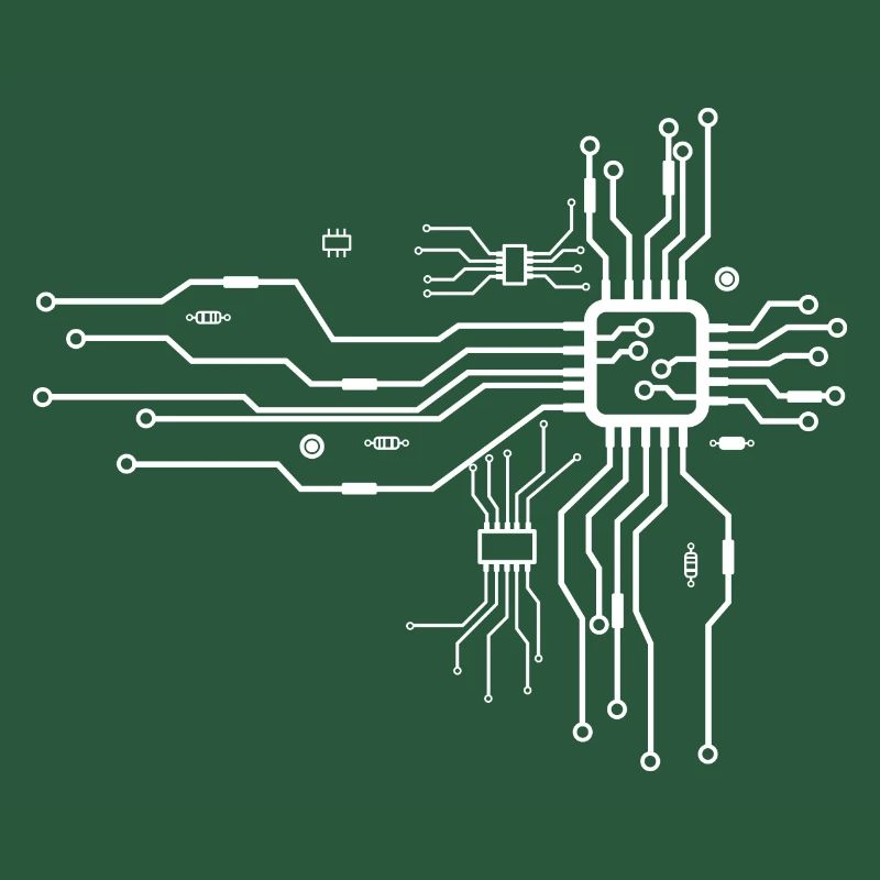Computer CPU Herz - lustiges Geschenk Informatik
