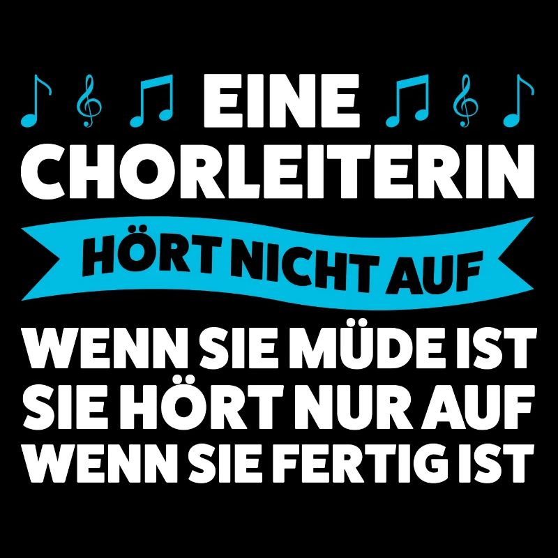Chorleiterin Beruf Dirigentin Geschenk