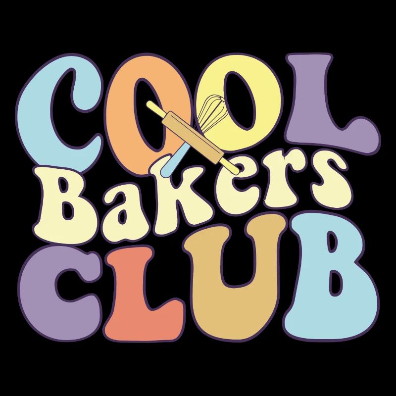 Cool Bakers Club Baking Team Pastry Chef Baker