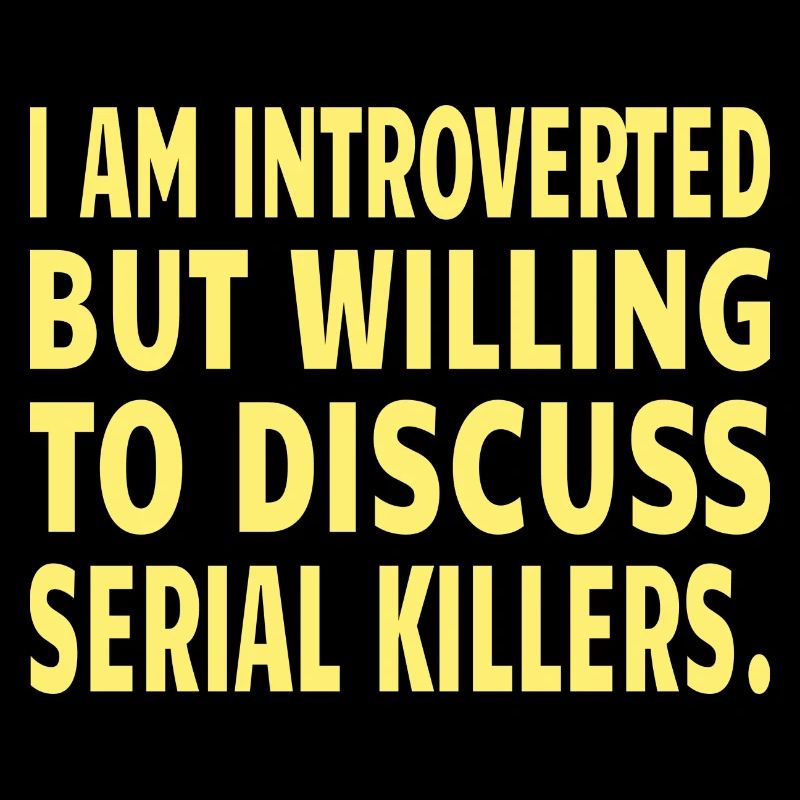 Serial Killer : discussing serial Killer