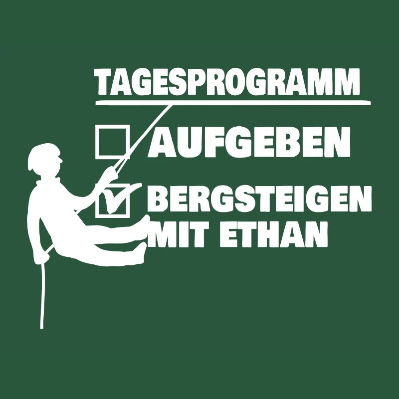 Berg mit ethan oder aufgeben
