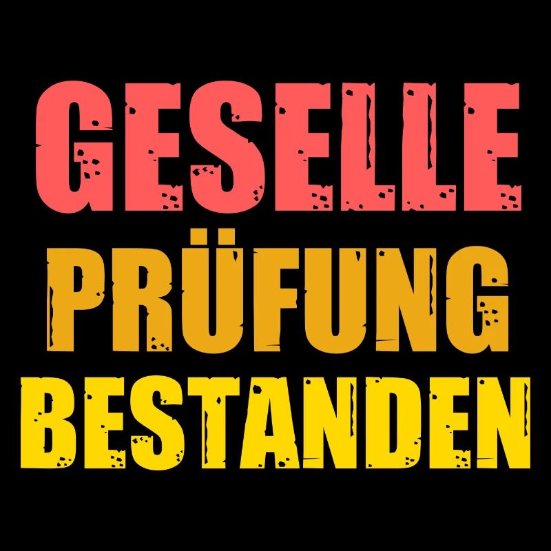Geselle Prüfung Gesellenbrief Geschenk