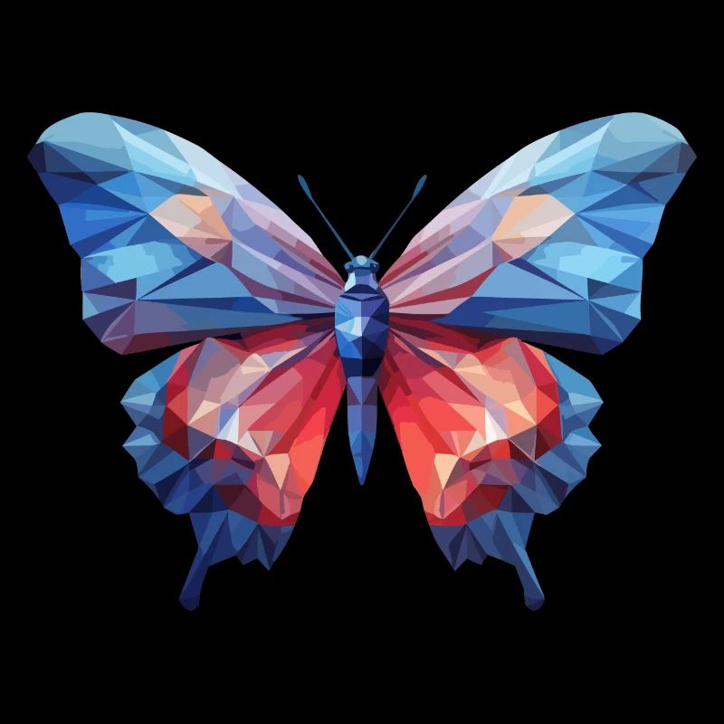 Morpho Papillon Bleu