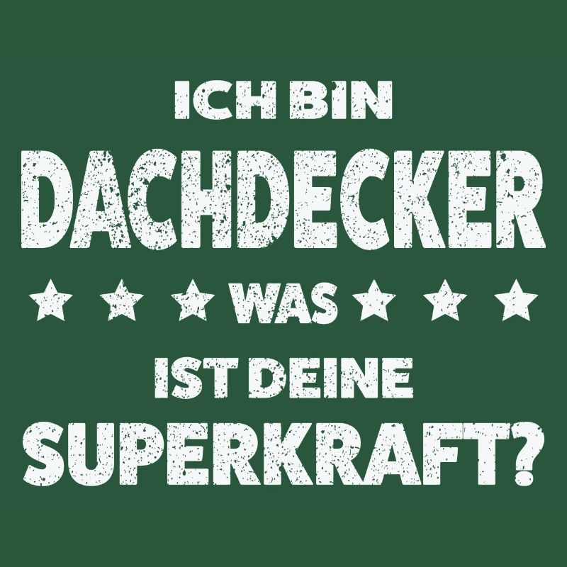 Dachdecker Beruf Dachdecken Geschenk