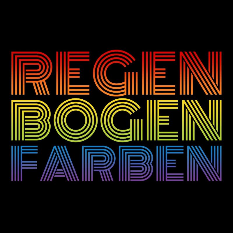 LGBT Regenbogenfarben Regenbogen Farben CSD Pride