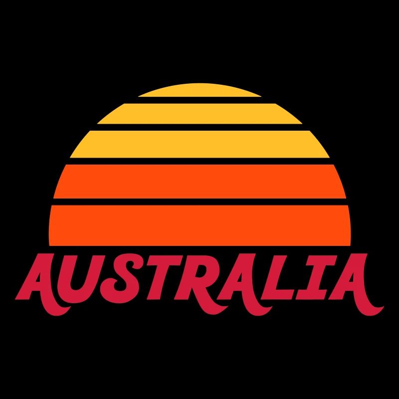Australia (geteilte Halbsonne)