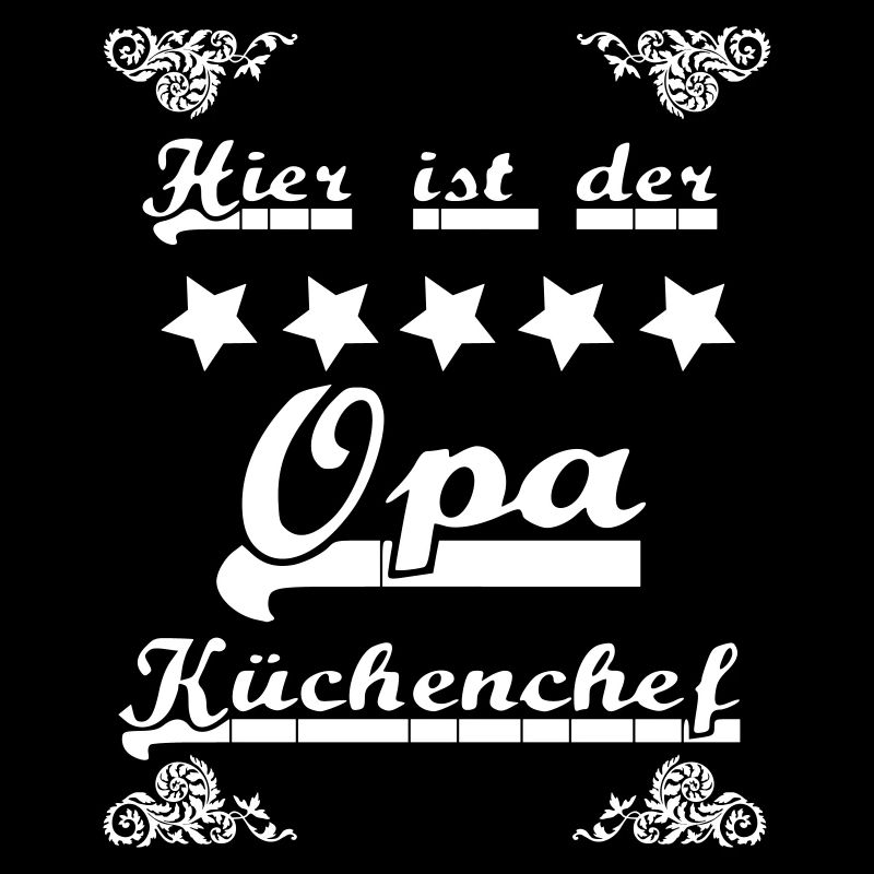 Opa ist Küchenchef