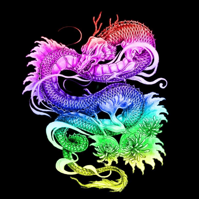 Dragon - Drachen Drache design fancy
