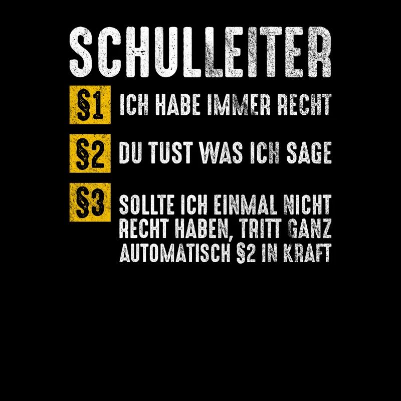 Lustiges Schulleiter Geschenk
