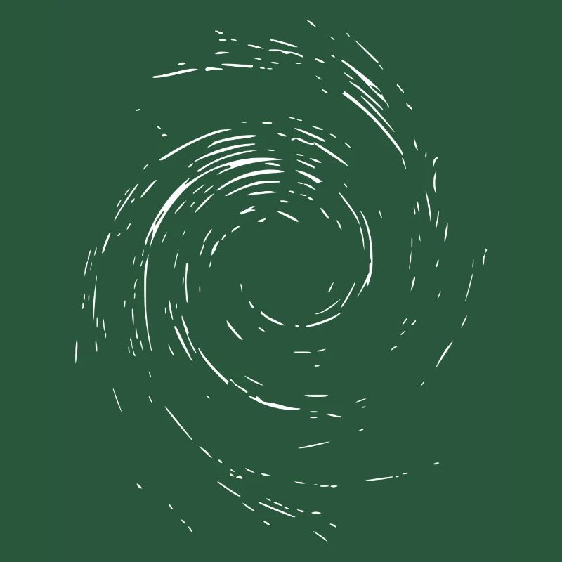 Abstract Vortex / Line / White / Pattern