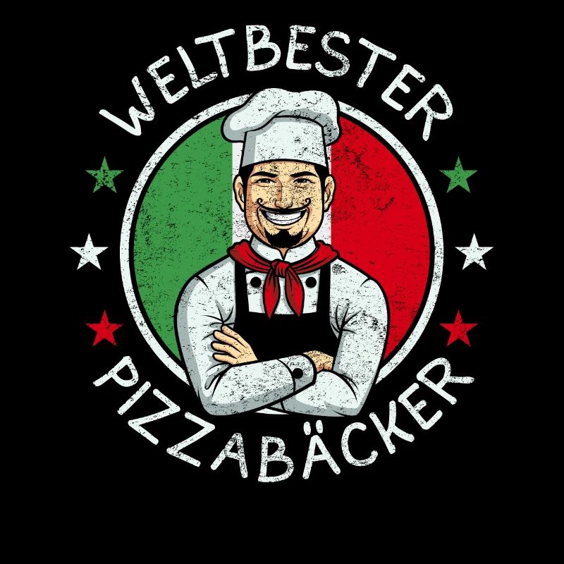 Weltbester Pizzabäcker Retro Vintage Geschenk