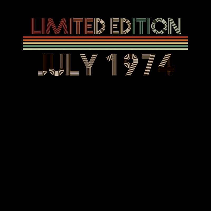 48th birthday July born 1974 Gift idea