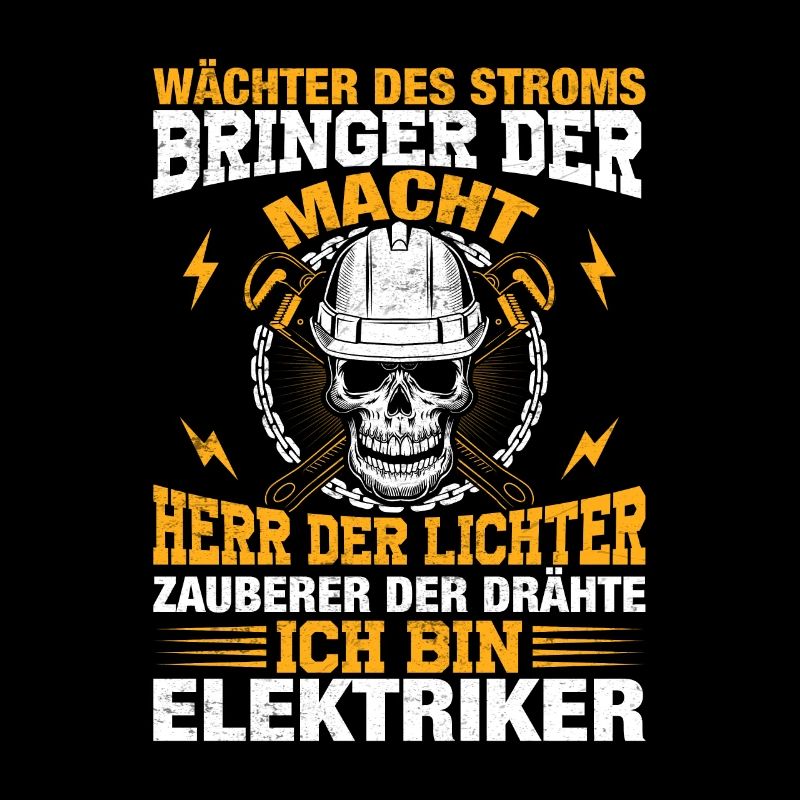 Wächter des Stroms Elektriker Geschenk