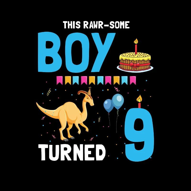 Parasaurolophus Buben Design Geburtstagsparty