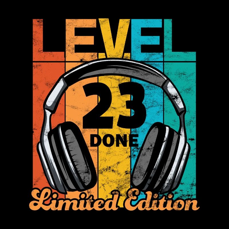 Gaming Birthday 23 Years Level 23 Complete