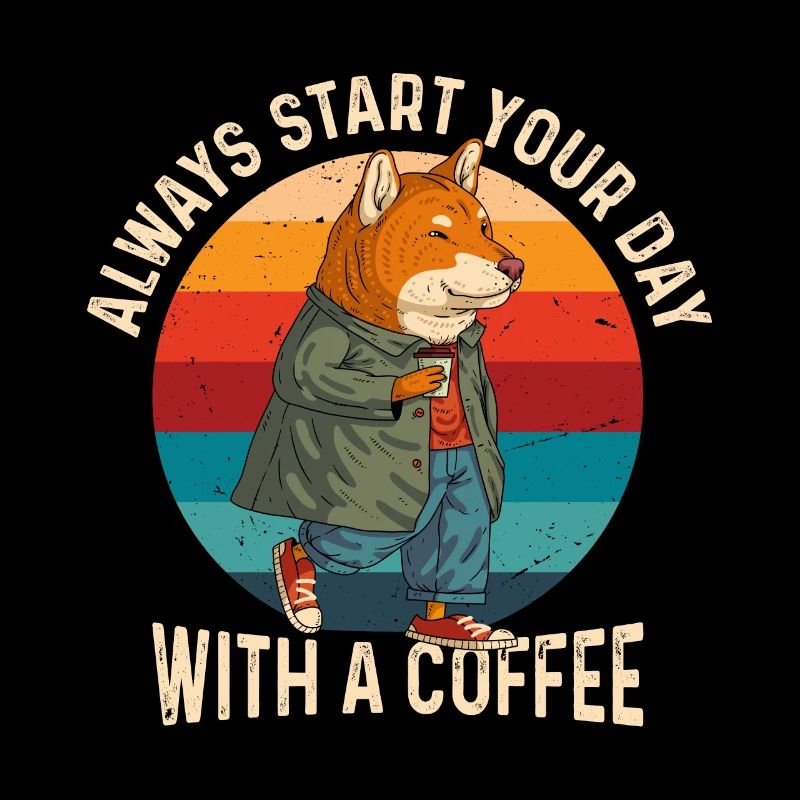 Always start your day with a coffee