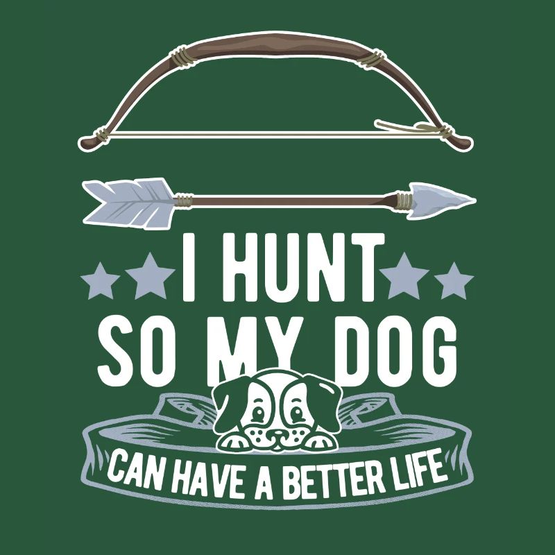 Bogenjagd Bogenjäger Hund