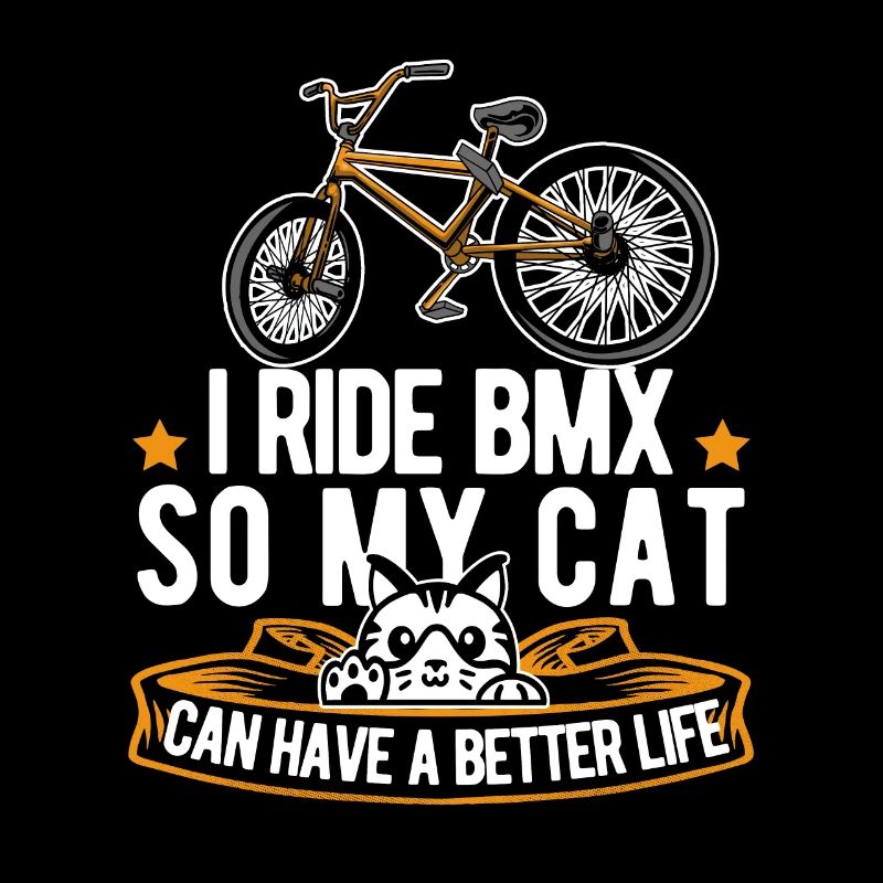Bmx Bmx Biker Cat