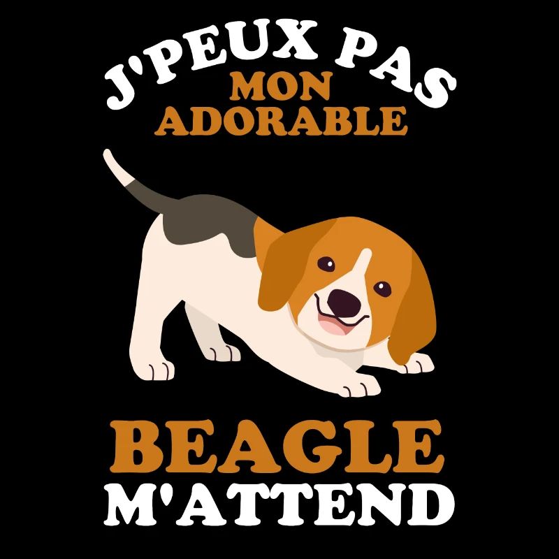 Chien de race beagle