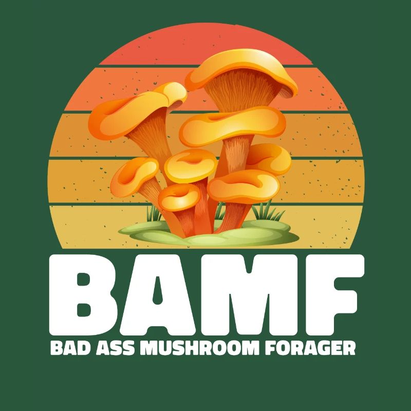 Cueilleurs de champignons et amis champignons