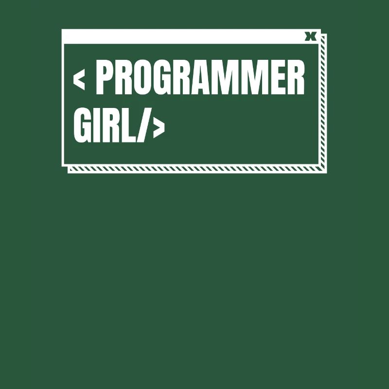 Développeur Coder Programmeur Girl