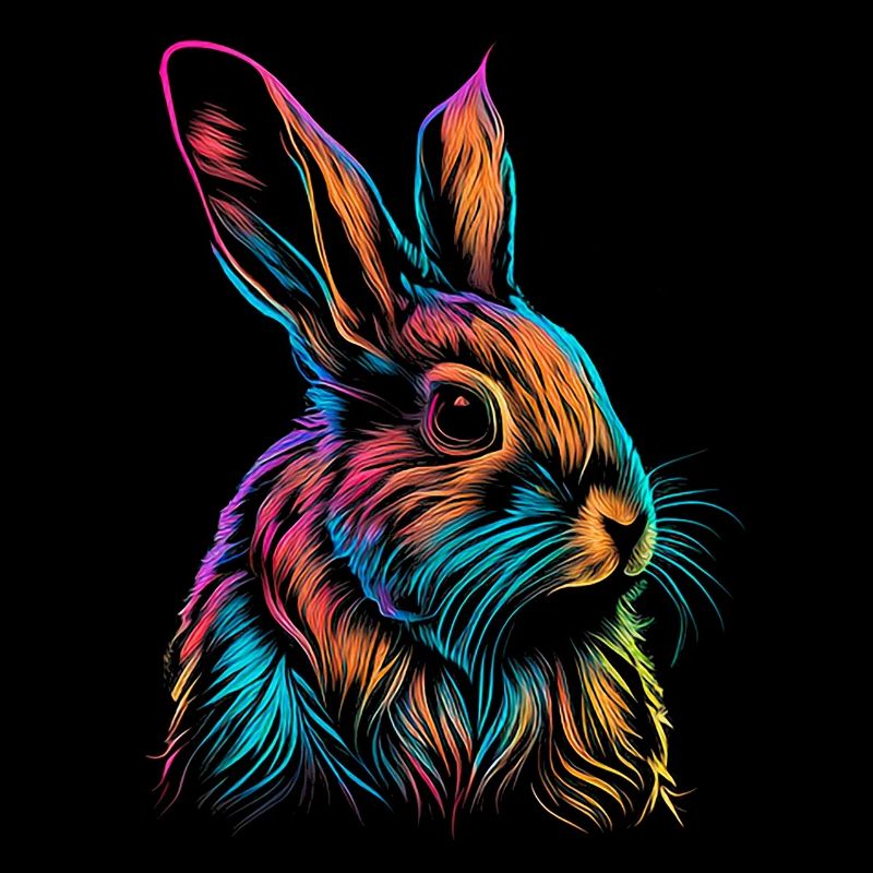 Cute Easter Bunny Watercolor