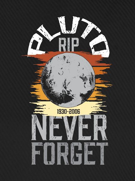 Sonnensystem Pluto RIP Niemals Vergessen
