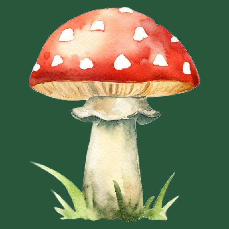 Red mushroom toadstool