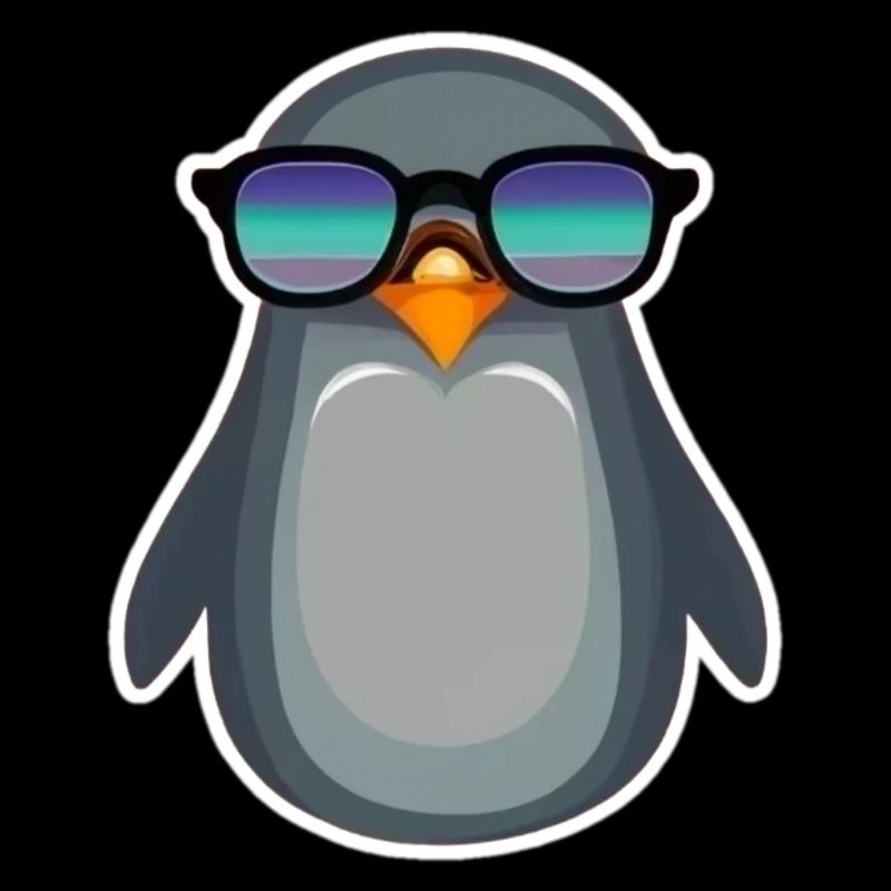 Penguin Class with Sunglasses