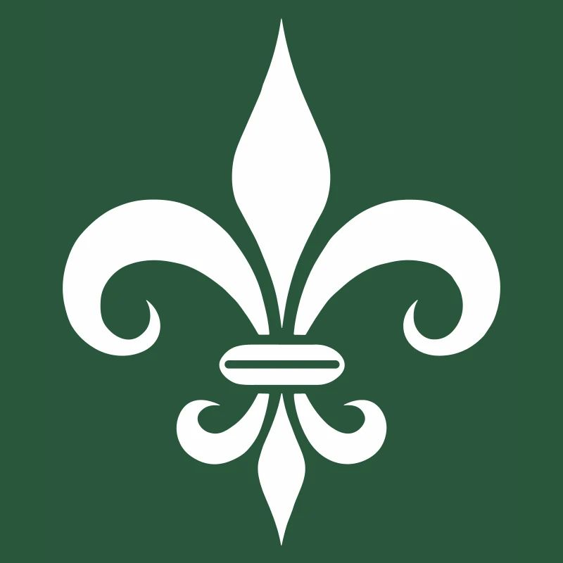 Conception majestueuse de lys français