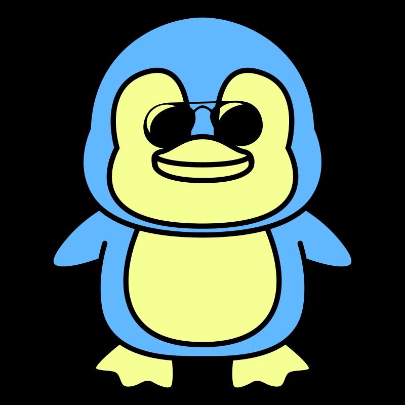 pinguin comic cool