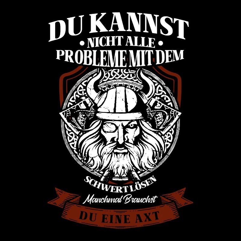 Wikinger Tshirt Viking Valhalla Walhalla Gott Odin