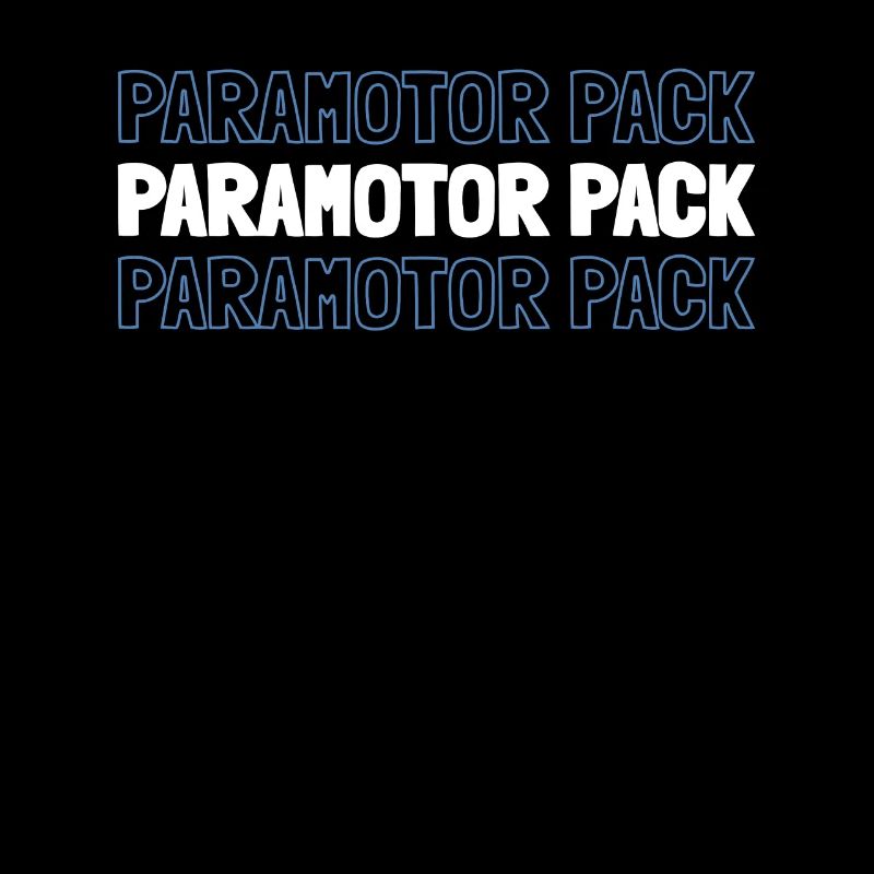 Paramotor paragliding