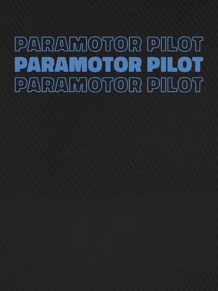 Paramotor paragliding