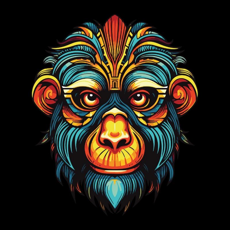 Monkey Portrait